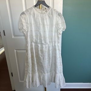 j crew white dress